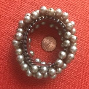 Vintage Jewelry Vintage Stretch Pearl Bracelet